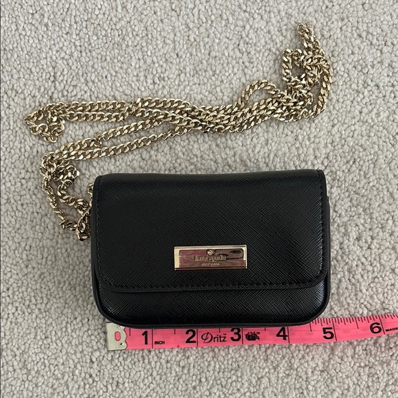 kate spade Handbags - Kate Spade Micro Black Crossbody Bag